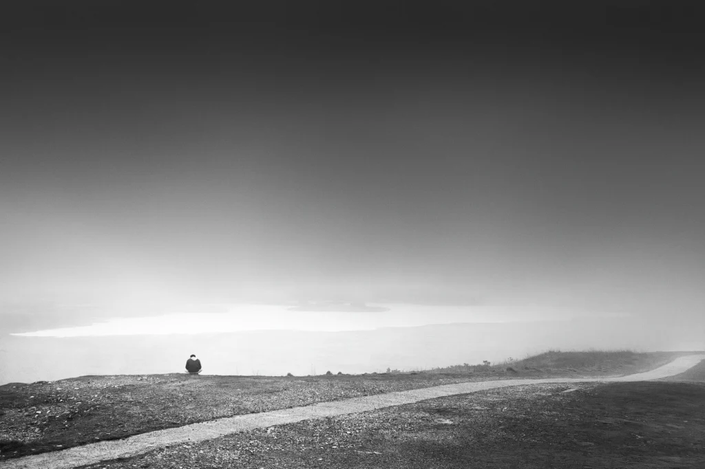 Photographie santé mentale - Aux Portes de lEnfer 06 La mer des larmes oubliees